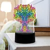 DIY Diamond Painting 7 Color Night Light Lamp Home Decoration Ornament Gift Kit(Tree)