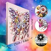 (Pre-Framed)Butterfly-Special Shape Diamond Painting Kit(25x25cm)