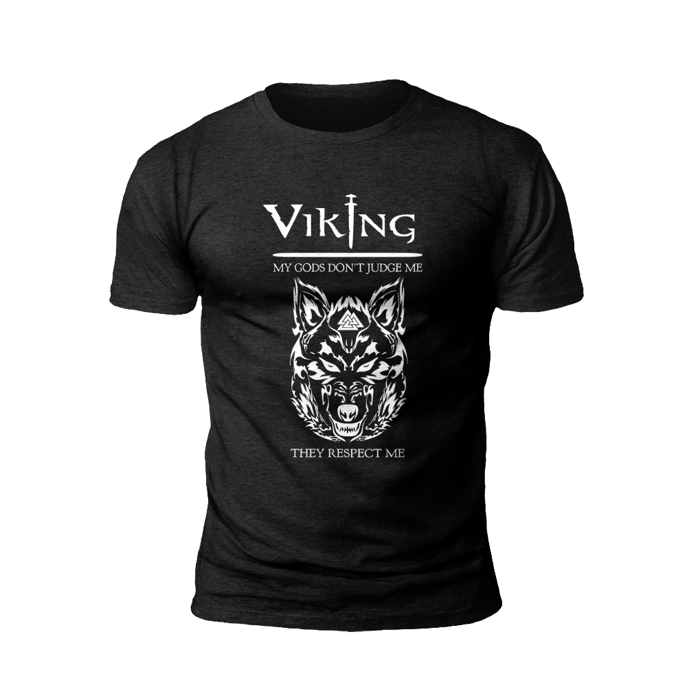 Respect of the Norse: Viking Wolf T-Shirt