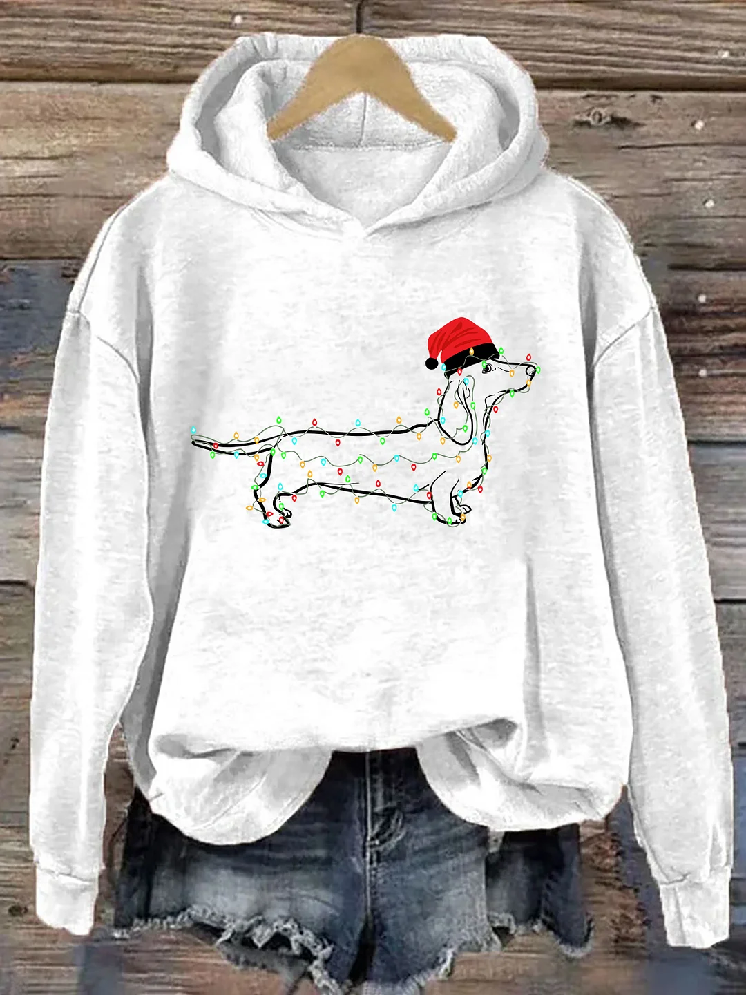 Christmas Dachshund Hoodie