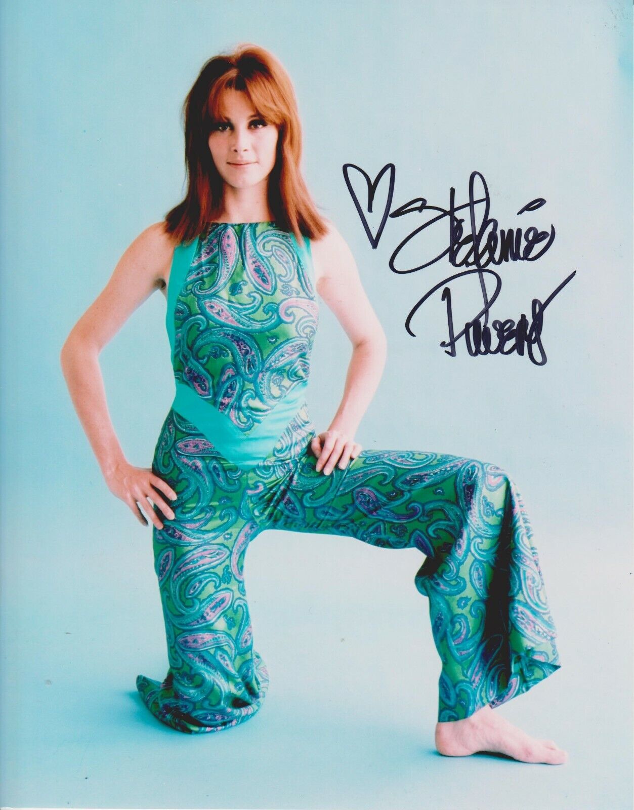 Stefanie Powers Original 8X10 Photo Poster painting #19 Signed In Person At Hollywood Show