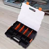 Double Side Tools Box Organizer Hardware Storage Box for Screws Nuts Nails Bolts