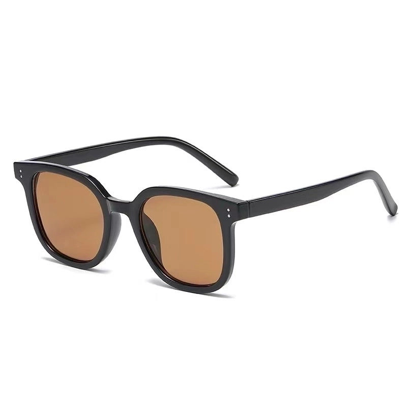Fashion Solid Color Resin Square Full Frame Women’s Sunglasses