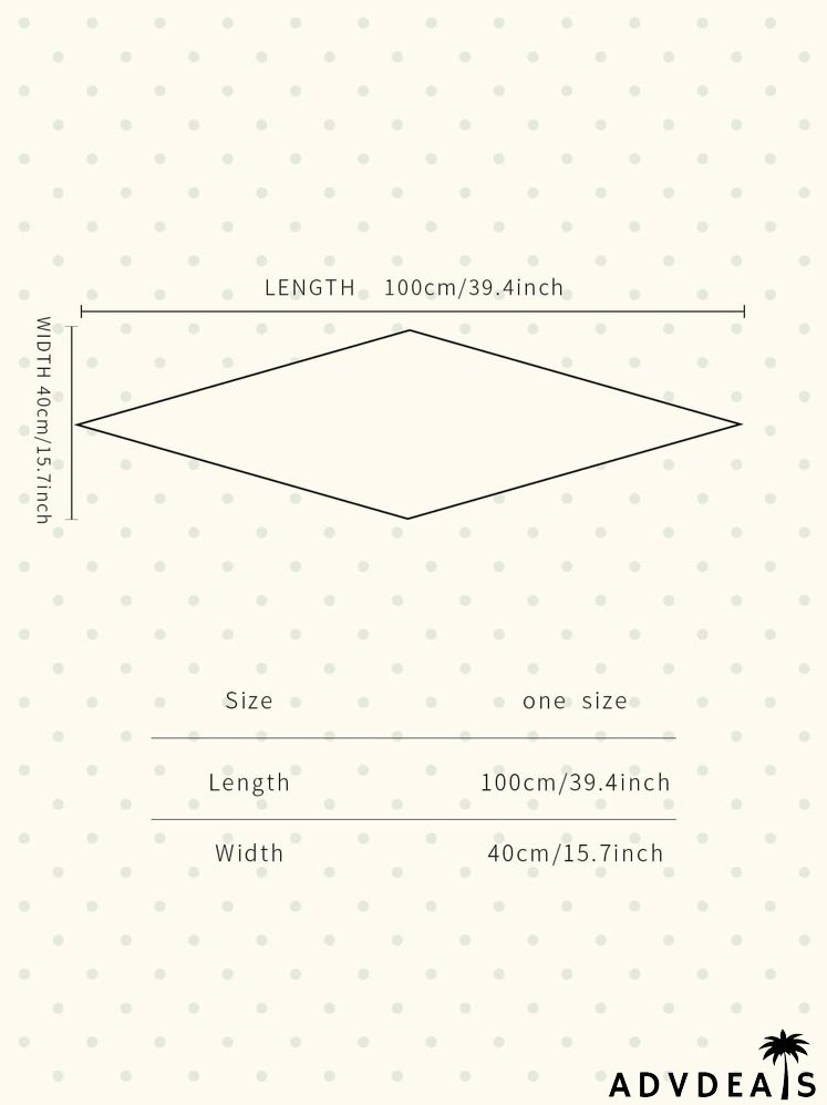 Flower Pattern Twilly Scarf