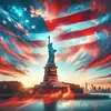 Independence Day Scenery-11CT Stamped Cross Stitch 40*40cm/15.75*15.75in tapestrymarket