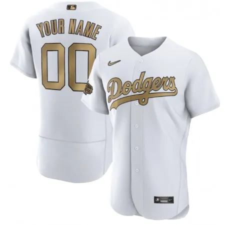 Men's Los Angeles Dodgers ACTIVE Player Custom 2022 All-Star White  Flex Base Stitched Baseball Jersey