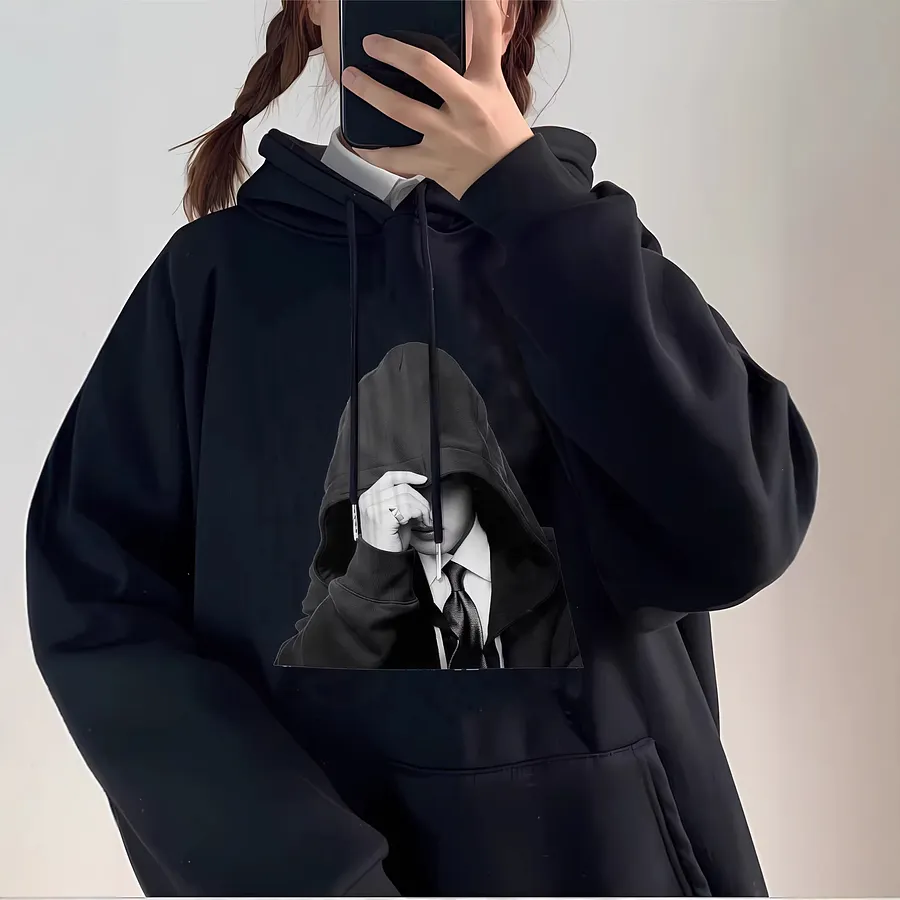 JIMIN] BTS Arirang Tour Hoodie - Black Hoodie Portrait
