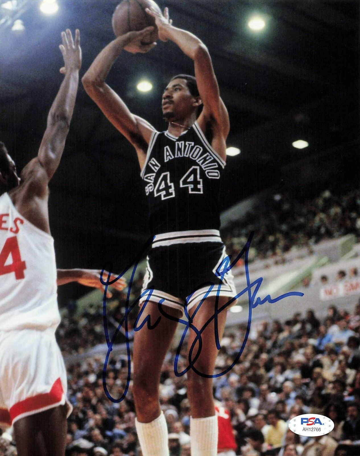 George Gervin Signed Photo Poster painting 8x10 Eastern Michigan Autographed