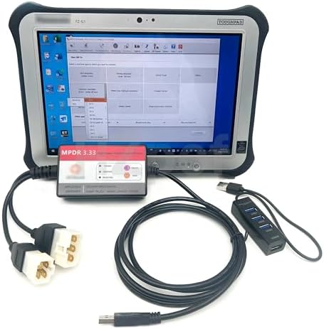 MPDR Software 3.33 Heavy Duty Excavator Diagnostic Tool Tester for Hitachi Software ZX-1 ZX-3 ZX-3G ZX-5 ZX-6 ZX-7 Latest Version Software with Tablet