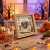 Hot Tea Glass Mosaic DIY Craft Kit &ndash; Framed Halloween Wall Art