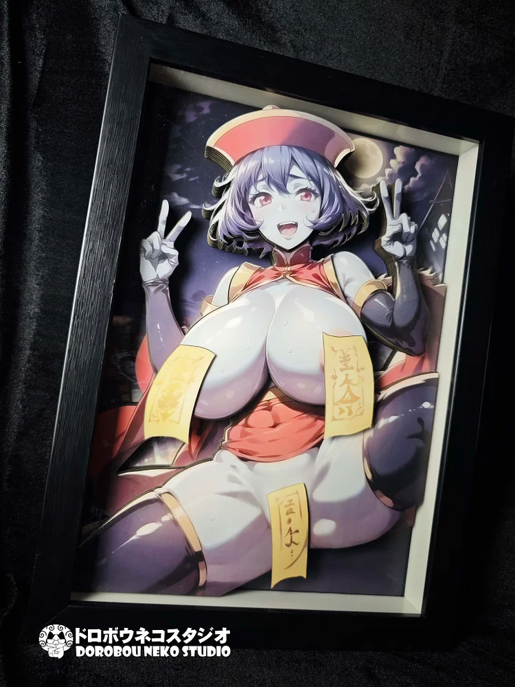 Dorobou Neko Studio - Darkstalkers - DSMG-116 Hsien-Ko/ Lei-Lei 3D Decorative Painting Scene (Adult 18+)-