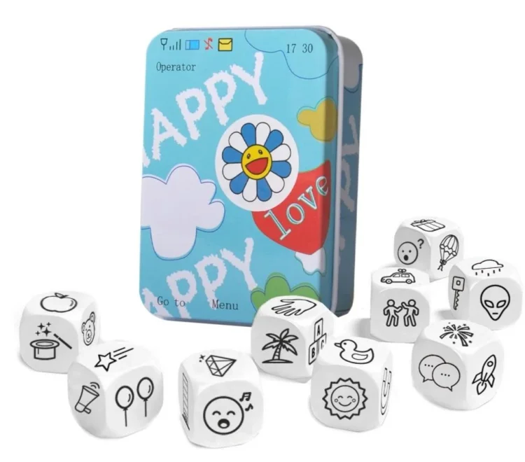 Happy Story Dice Family Game-Mayoulove