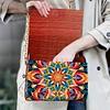 (US Local)DIY Mandala Diamond Art Wooden Coin Pouch with Chain 5D Diamond Painting Purse