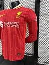 2024/2025 Long Sleeve Liverpool Home Player Version Football Shirt 1:1 Thai Quality