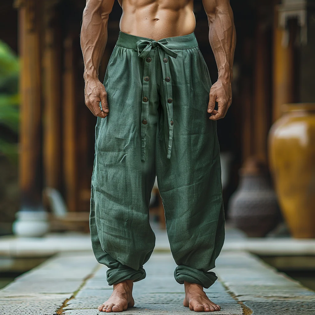 Men's Linen Pants-inspireuse