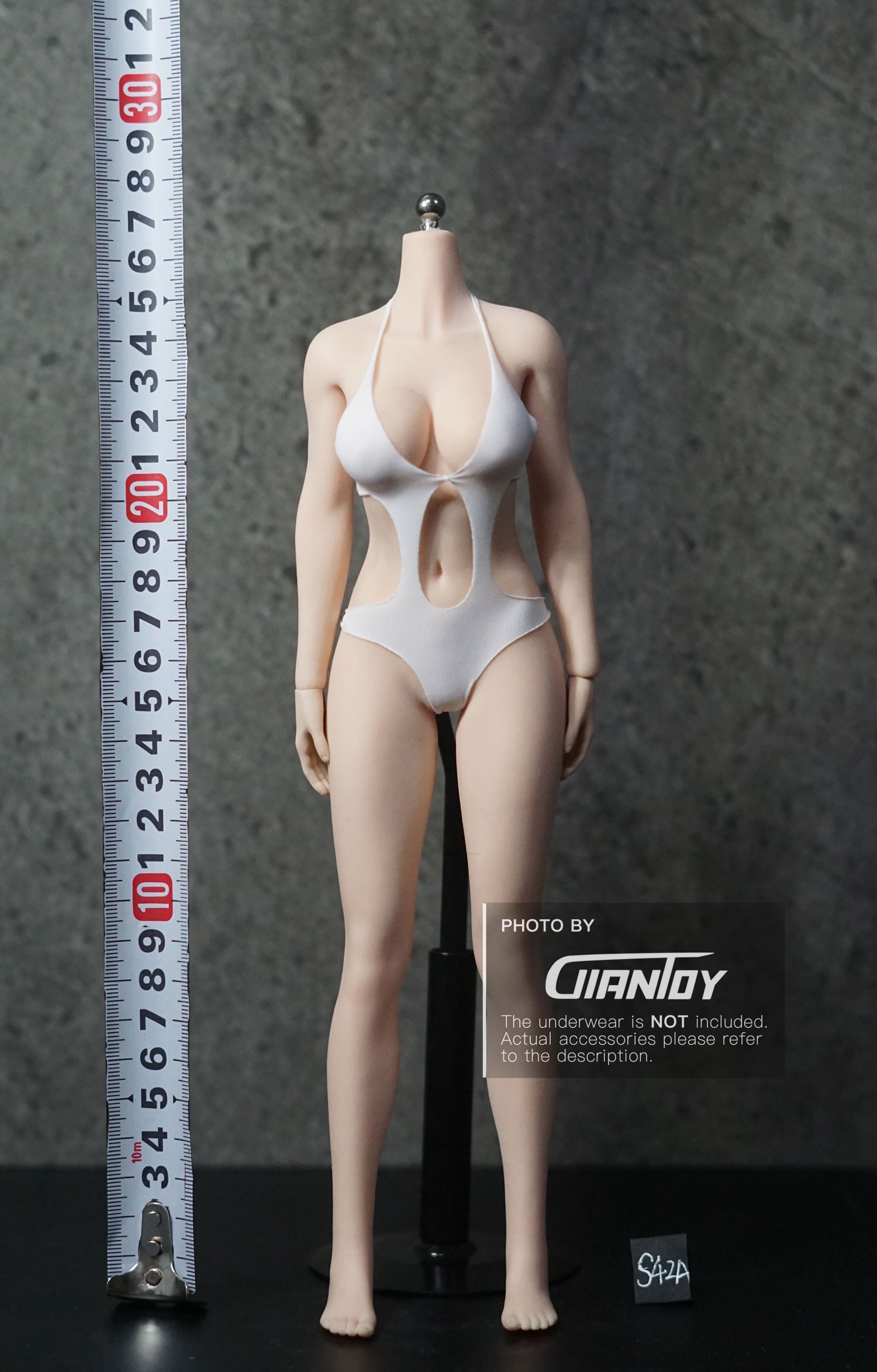 In-stock 1/6 TBLeague European Female Seamless Body Undetachable Feet S42A S43A-shopify