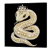 DIY Pearl Painting Snake for Home Wall Decor with Frame(30x30cm)