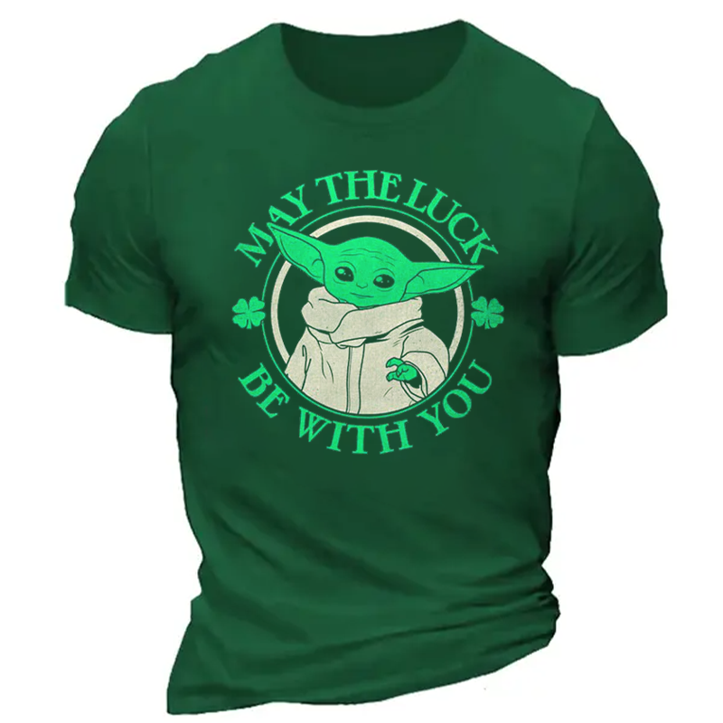 May The Luck Be With You Star Wars T-Shirt ctolen