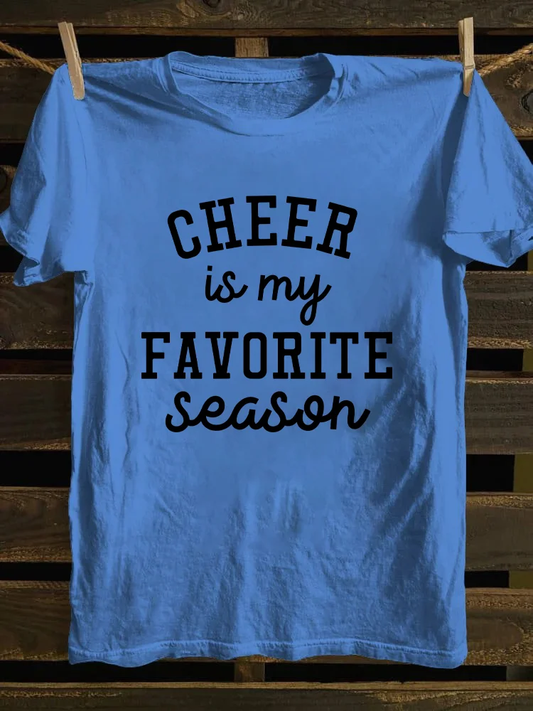 Cheer Is My Favorite Season T-shirt