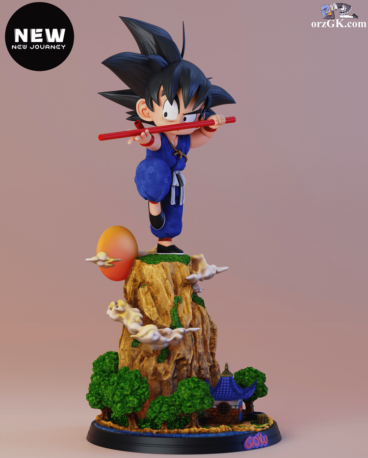 PRE-ORDER  NEW JOURNEY Studio - Dragon Ball Childhood Son Goku Statue(GK)-