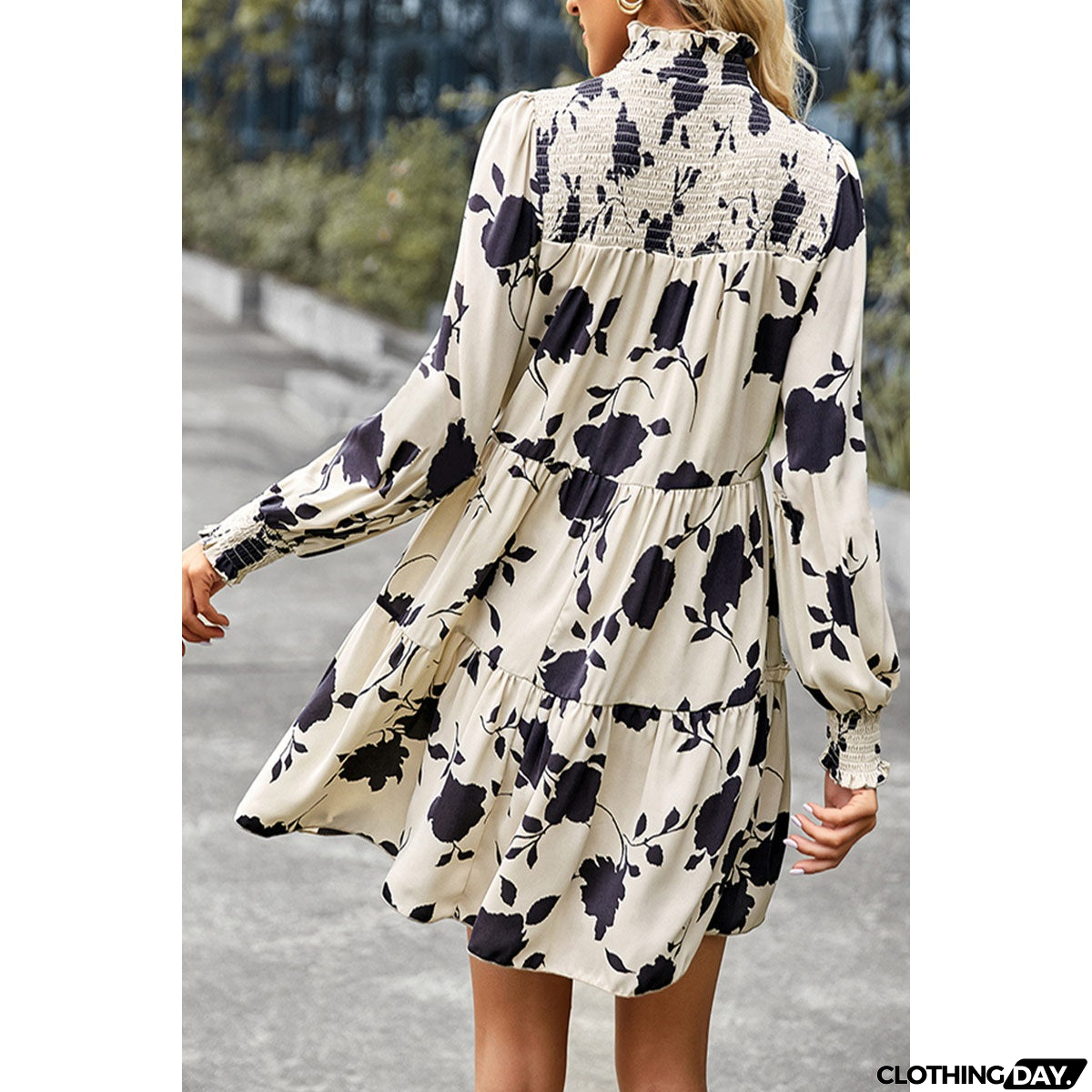 Elegant Blossom Dress