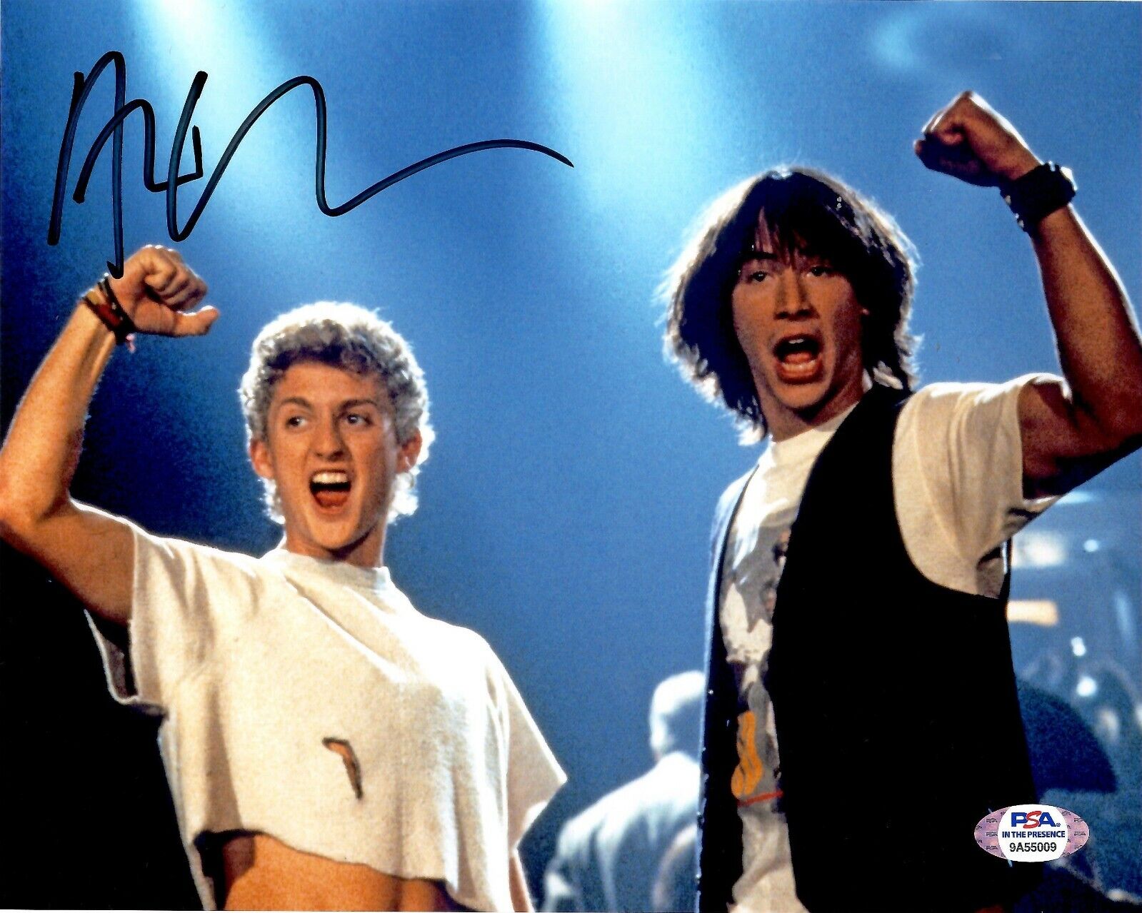 Alex Winter autographed 8x10 Photo Poster painting Bill & Ted's Excellent Adventure PSA COA