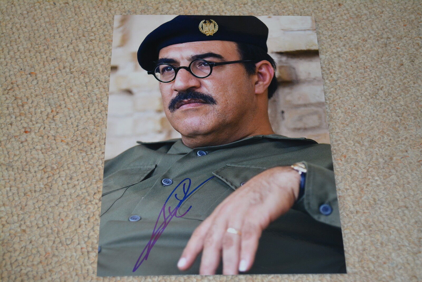 YIGAL NAOR signed autograph In Person 8x11 (20x28 cm) HOUSE OF SADDAM Tv series