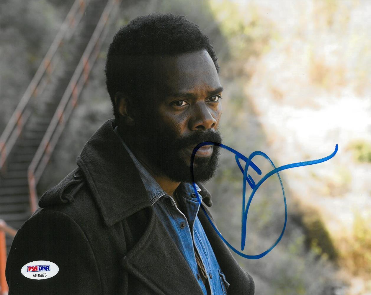 Colman Domingo Signed Walking Dead Autographed 8x10 Photo Poster painting PSA/DNA #AE45873