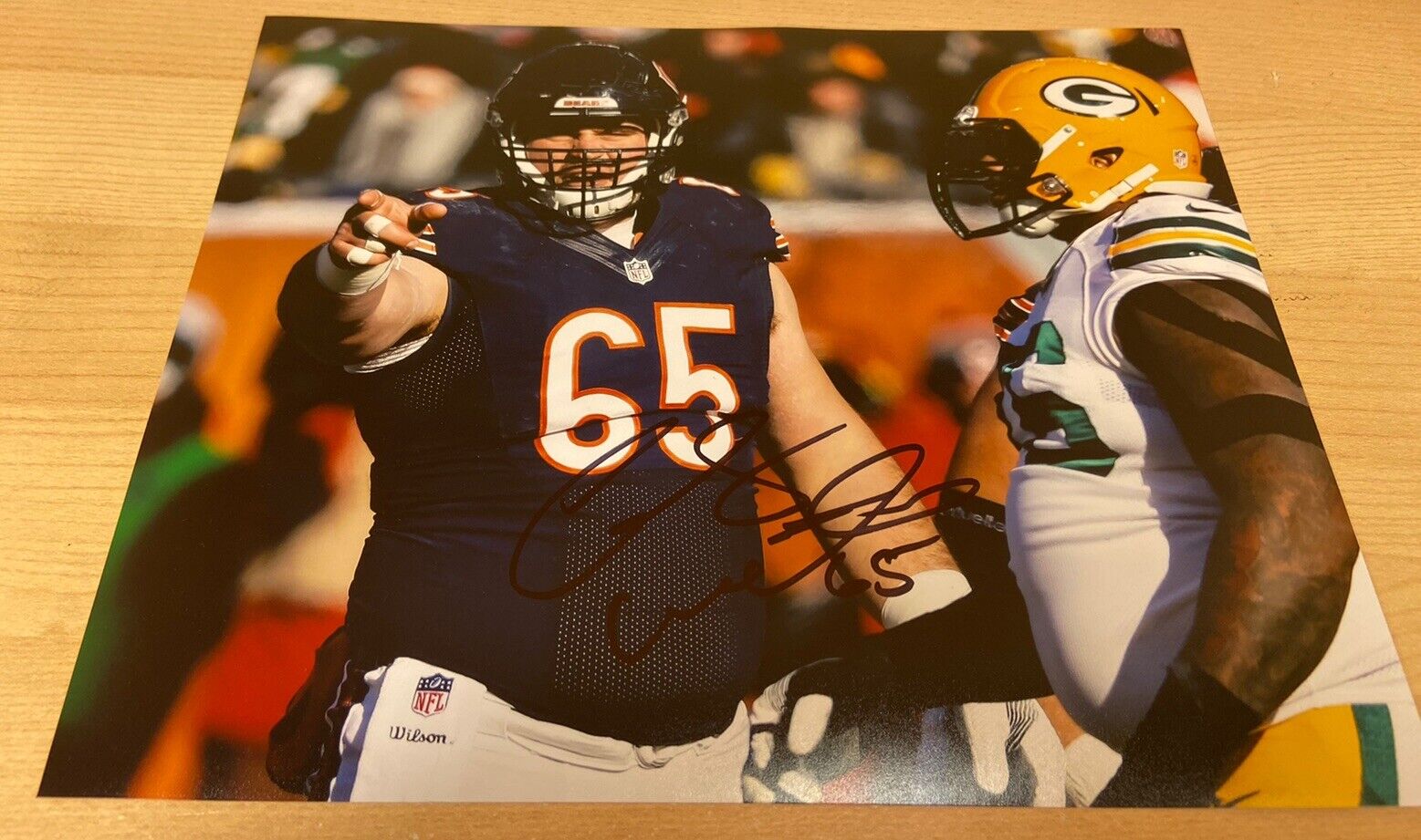 Cody Whitehair Chicago Bears Autographed Signed 8X10 Photo Poster painting W/COA