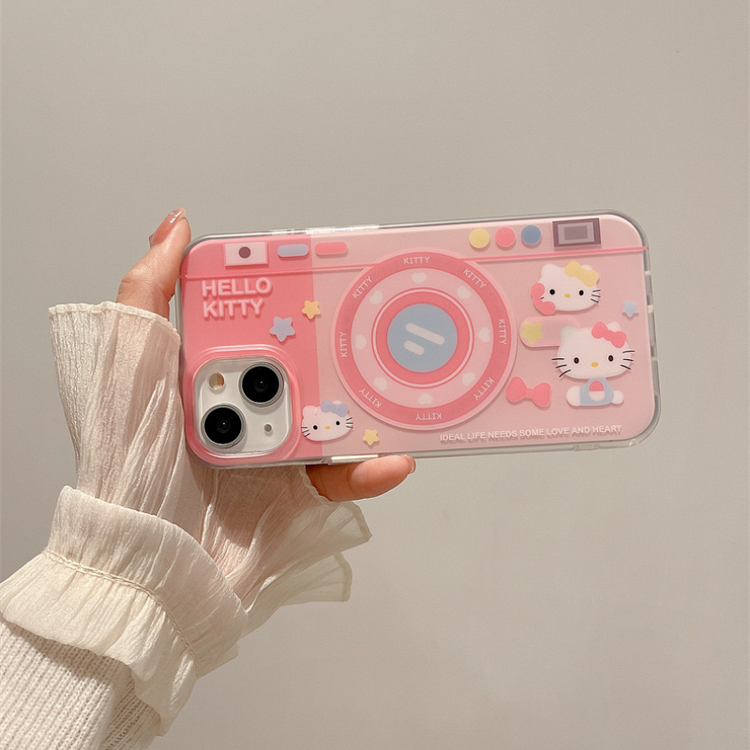 Kawaii Camera KT Magnetic Stand Phone Case