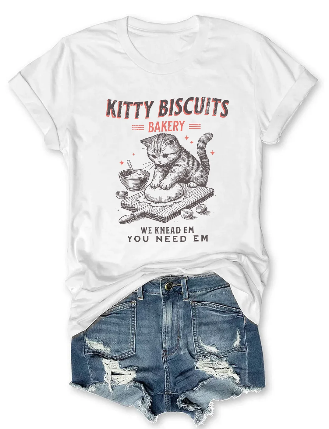 Cat Biscuit T-shirt