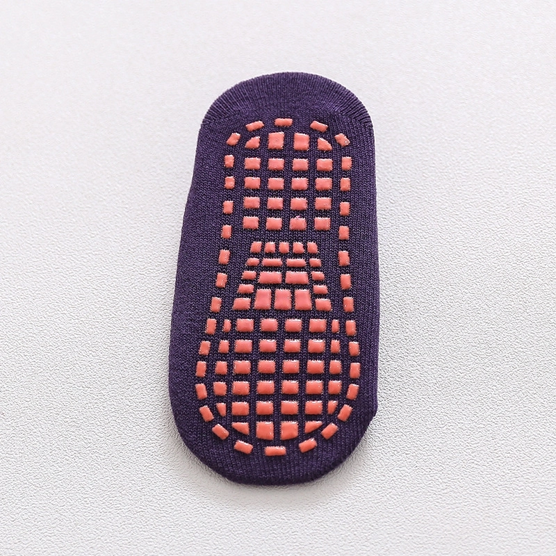 10 Pieces Children’S Anti-Slip Socks Solid Color Early Education Floor Socks Baby Toddler Socks Dispensing Thin Yoga Solid Color Socks Origin Supply