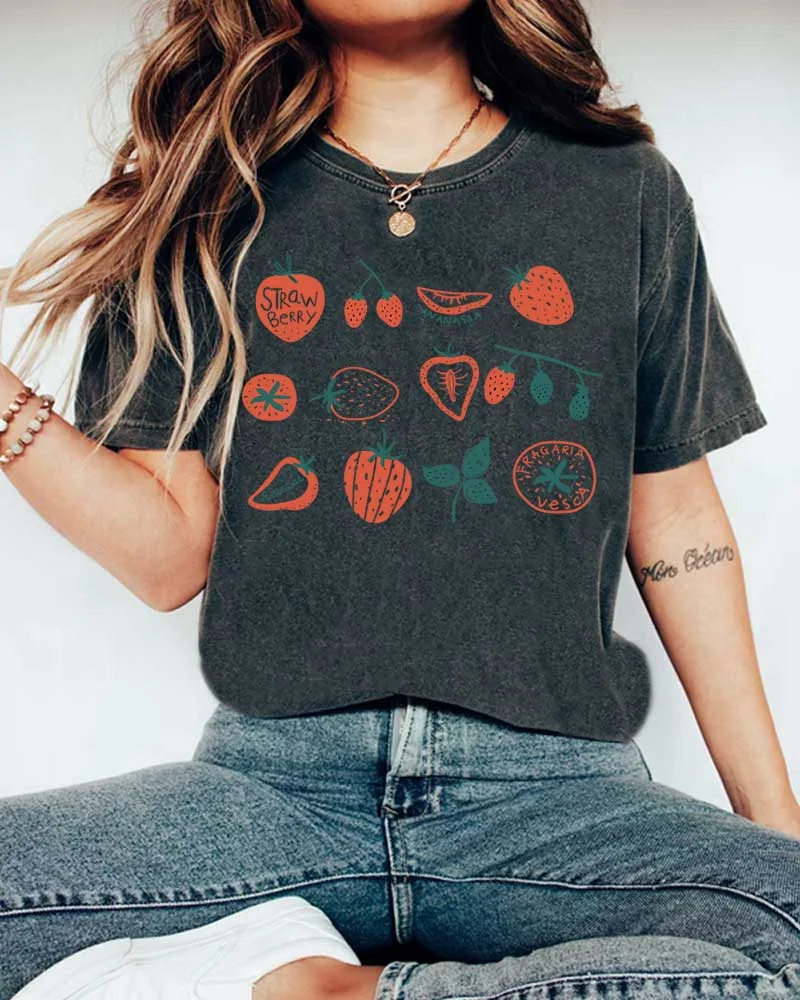 Retro Strawberry T-Shirt