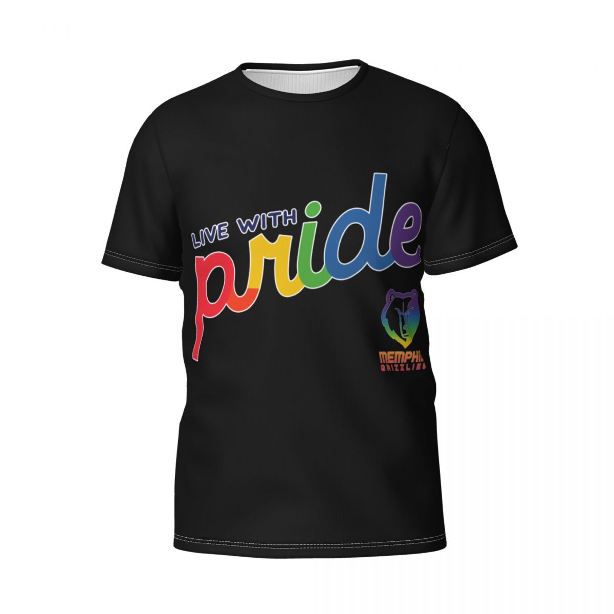 Memphis Grizzlies Live With Pride T-Shirt Men's
