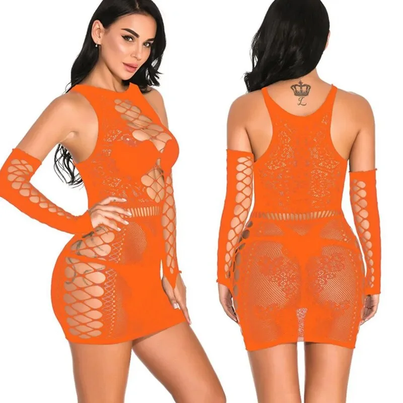 Uaang Size Porno Lingerie Women Underwear Crotchless Babydoll Sexy Dress For Sex Open Bra Bodysuit Hot Erotic Lingerie Costume