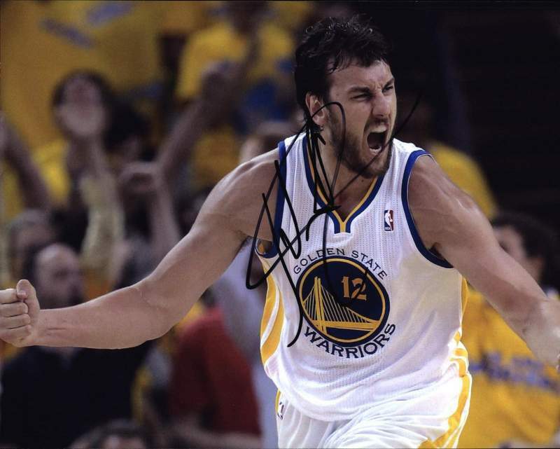 Andrew Bogut signed NBA basketball 8x10 Photo Poster painting W/Certificate Autographed 003