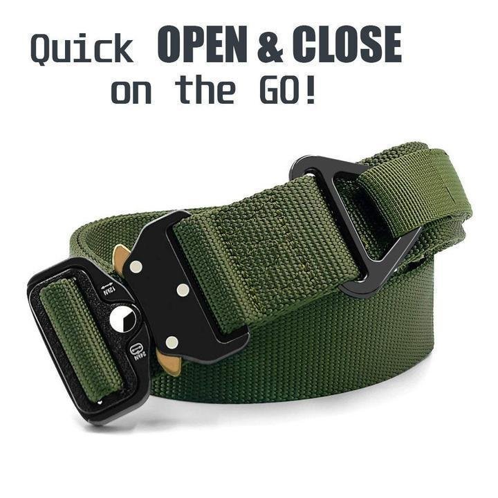 50% OFF-Military Style Tactical Nylon Belt