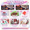 Cutie Framed Special Shape Diamond Painting Kit 25x25cm for Adults