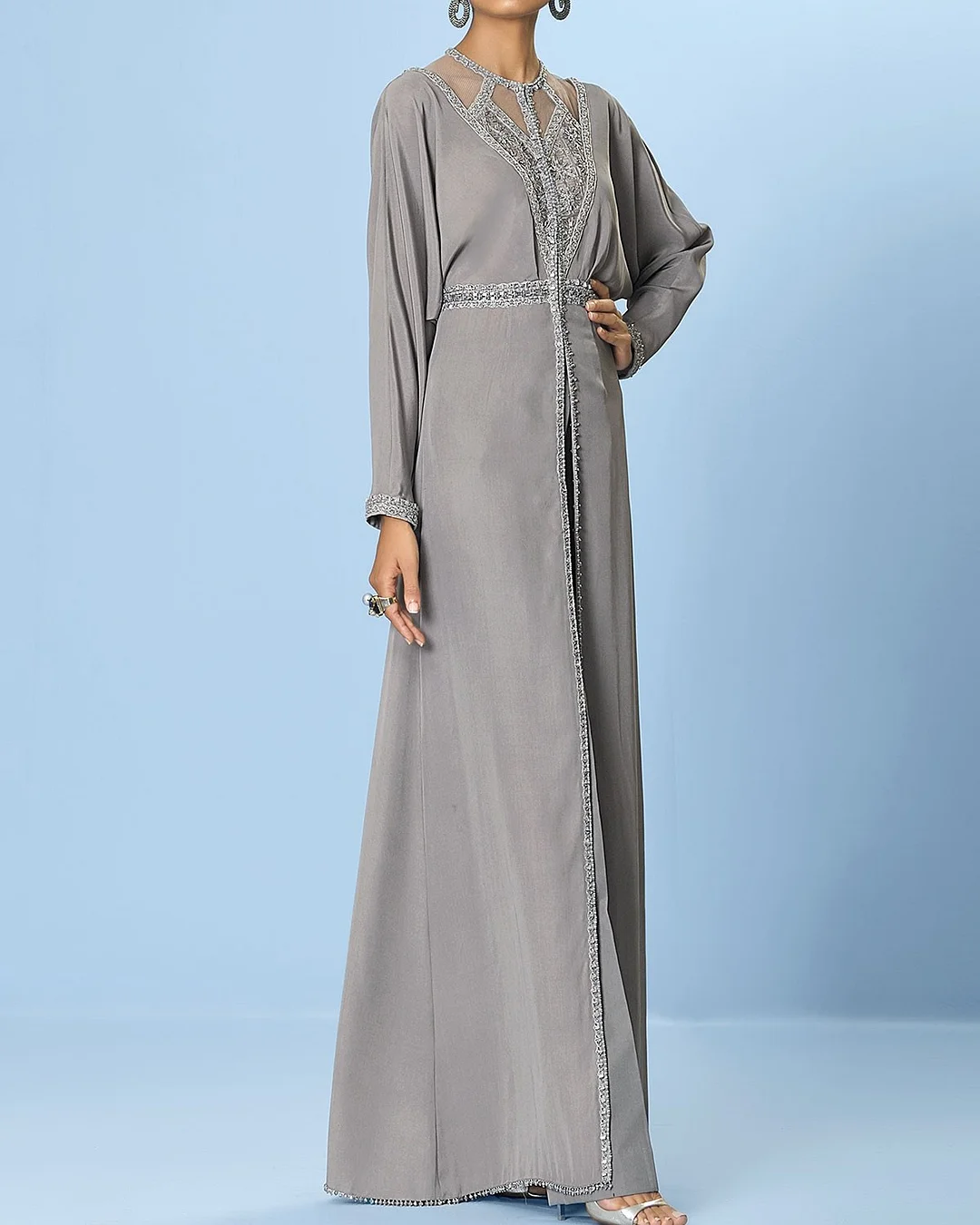 Elegant Slim Fit Striped Dress