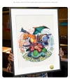 A3 & 4K Size Kanto Starter Pokemon Decorative Painting - Pokemon Decoration Painting - HuangGua Studio