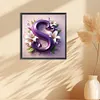Flower Letters-Full Round Diamond Painting 40*40CM
