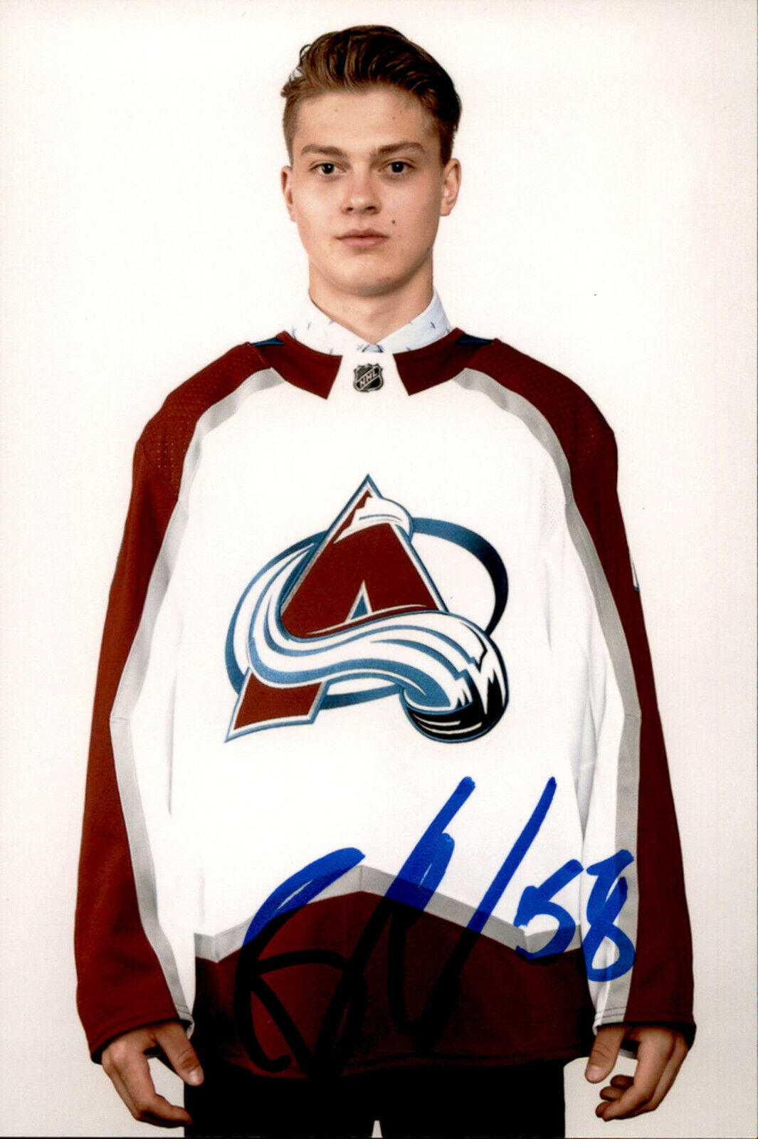 Sampo Ranta SIGNED 4x6 Photo Poster painting TEAM FINLAND / COLORADO AVALANCHE #3