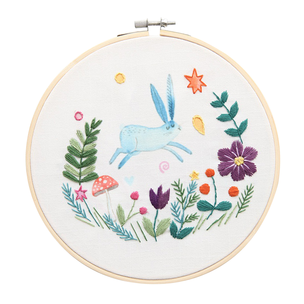 

Rabbit - Embroidery Cross Stitch - 20*20CM, 501 Original