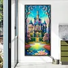 (40*80cm)Castle - Round AB Drill Diamond Painting