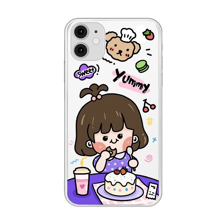 Cake Girl Case For iPhone
