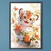 uk.everydayedeals (Limited Stock)Diamond Painting - Full Round - Happy Tiger(40*60cm)