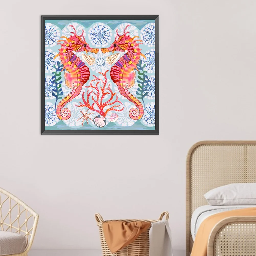 DIY Paint By Number 40*40cm - Seahorse