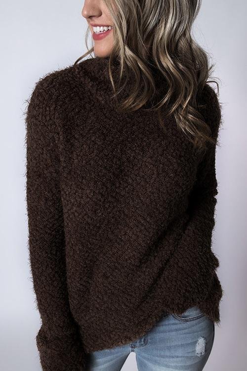 Casual Plush Wild Sweater - Shop Trendy Women's Clothing | LoverChic