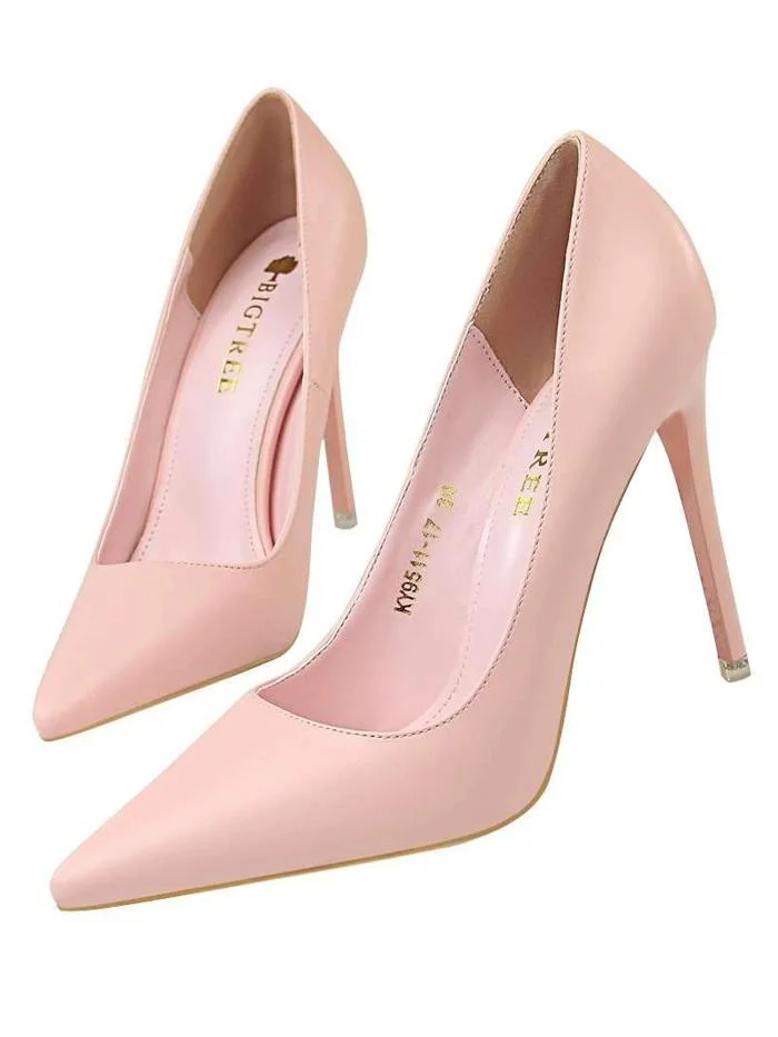 Fashion Sexy High-heeled Pointed Toe Pump Shoes