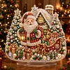 DIY Special Shape Diamond Painting Desk Ornament Xmas Decor Kit